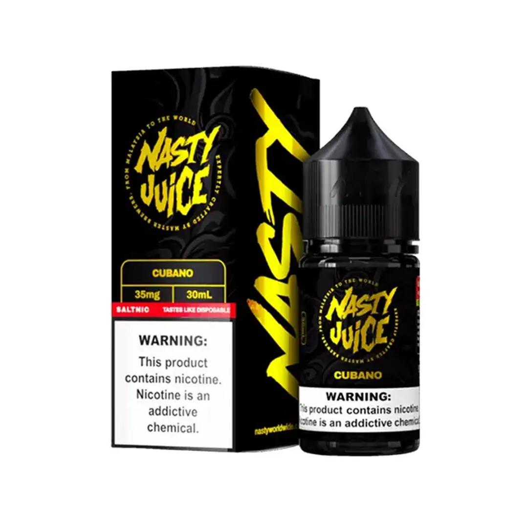 Líquido Nasty Tobacco NicSalt - Cubano