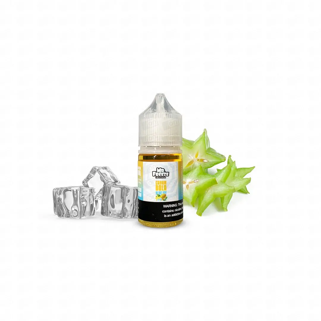 Líquido Mr Freeze Menthol NicSalt - Carambola Blue Ice