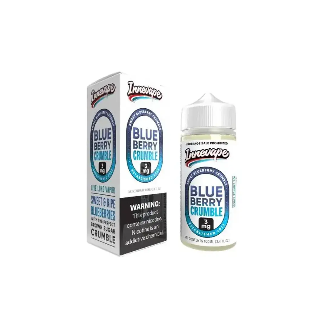 Líquido InneVape Freebase - Blueberry Crumble