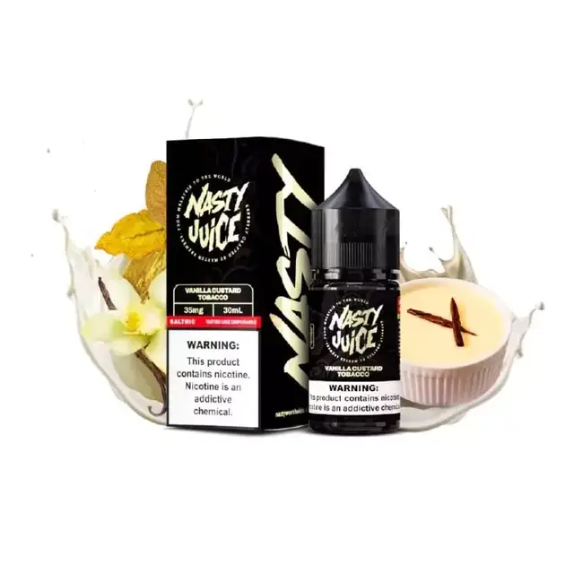 Líquido Nasty Tobacco NicSalt - Vanilla Custard