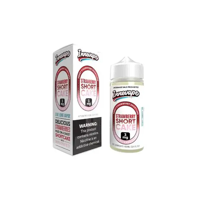 Líquido InneVape Freebase - Strawberry Short Cake