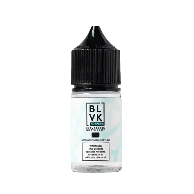 Líquido Blvk Zero (Sem Sabor) NicSalt