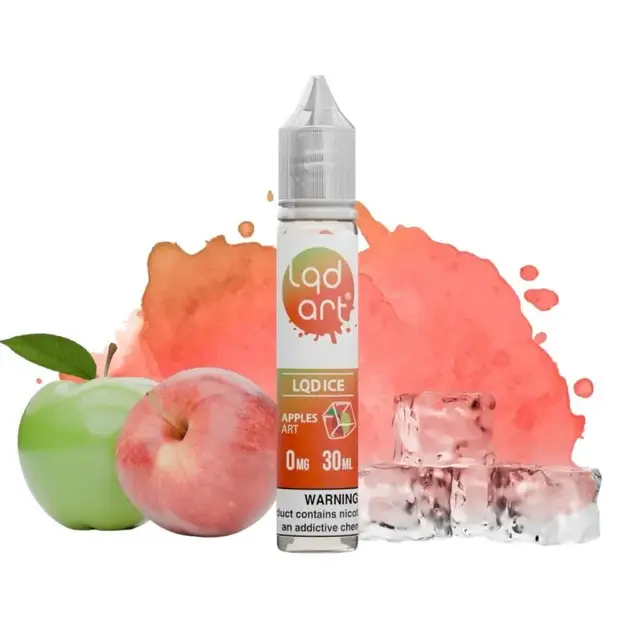 Líquido LQD Art Freebase Ice - Apples Art