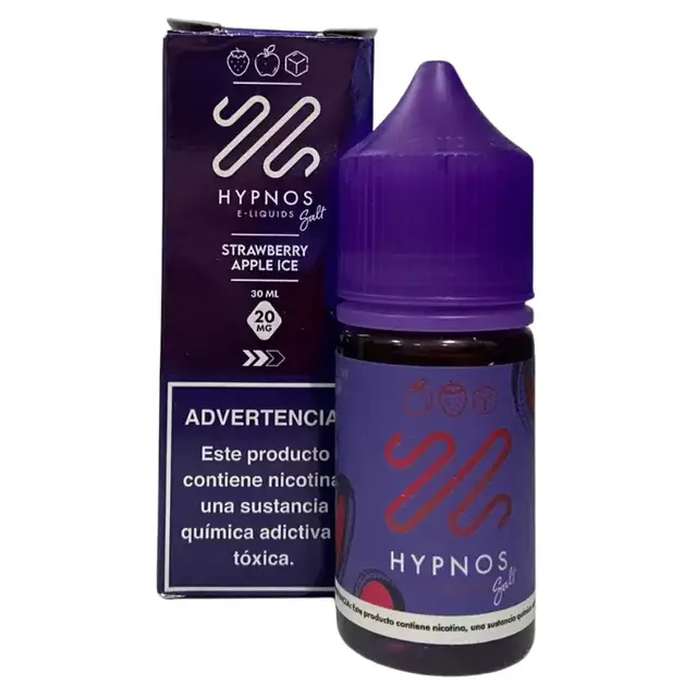 Líquido Hypnos NicSalt - Strawberry Apple Ice