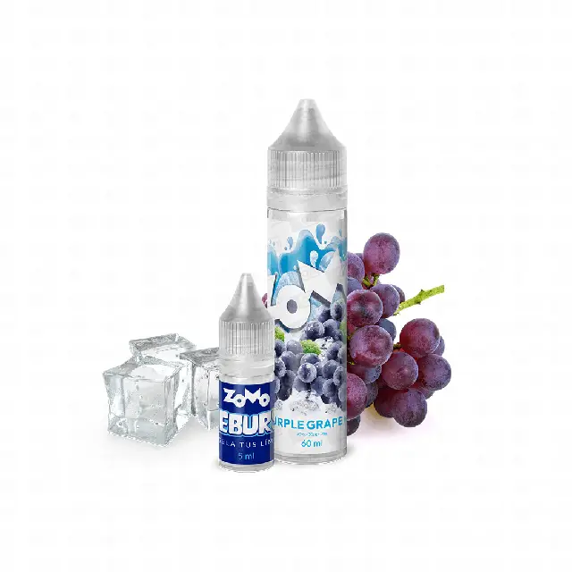 Líquido Zomo Iceburst Freebase - Purple Grape Ice