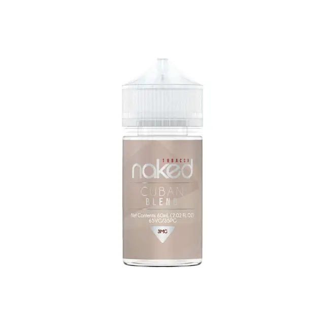 Líquido Naked 100 Tobacco Freebase - Cuban Blend