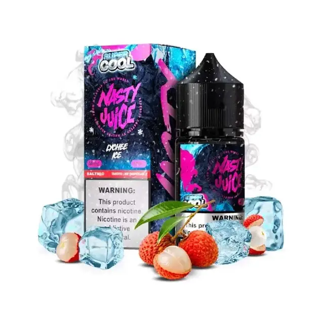 Líquido Nasty Super Cool Nicsalt - Lychee Ice