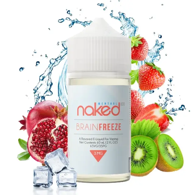 Líquido Naked 100 Menthol Freebase - Brain Freeze