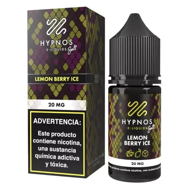 Líquido Hypnos NicSalt - Lemon Berry Ice
