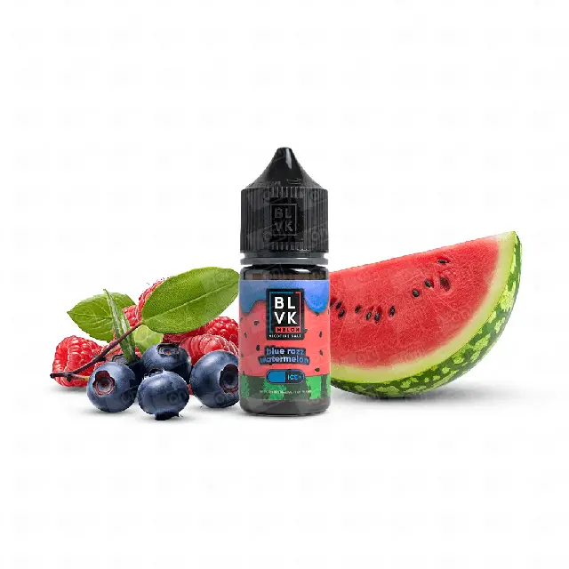 Líquido Blvk Melon NicSalt - Blue Razz Watermelon