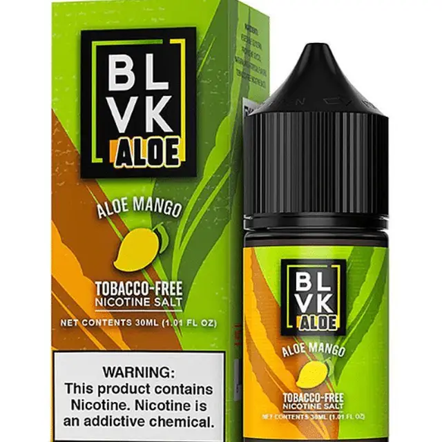 Líquido Blvk Aloe NicSalt - Aloe Mango