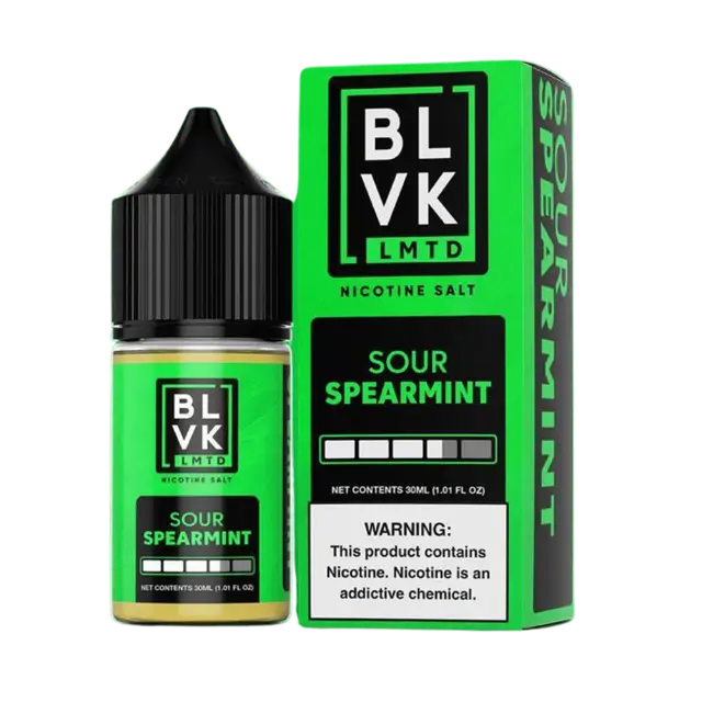 Líquido Blvk LMTD NicSalt - Sour Spearmint