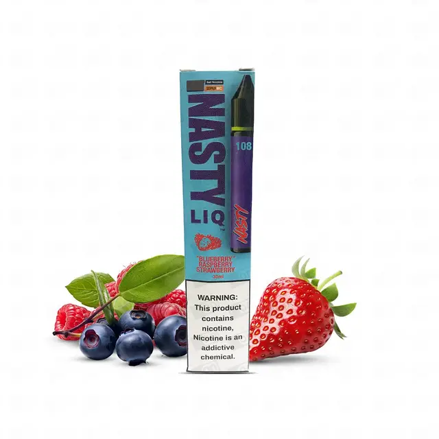 Líquido Nasty Liq NicSalt - Blueberry Raspberry Strawberry