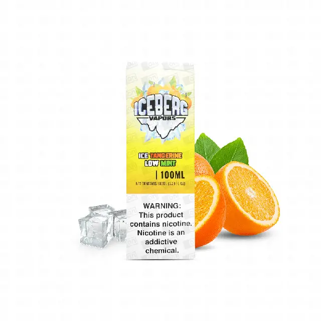 Líquido Iceberg Freebase - Ice Tangerine Low Mint