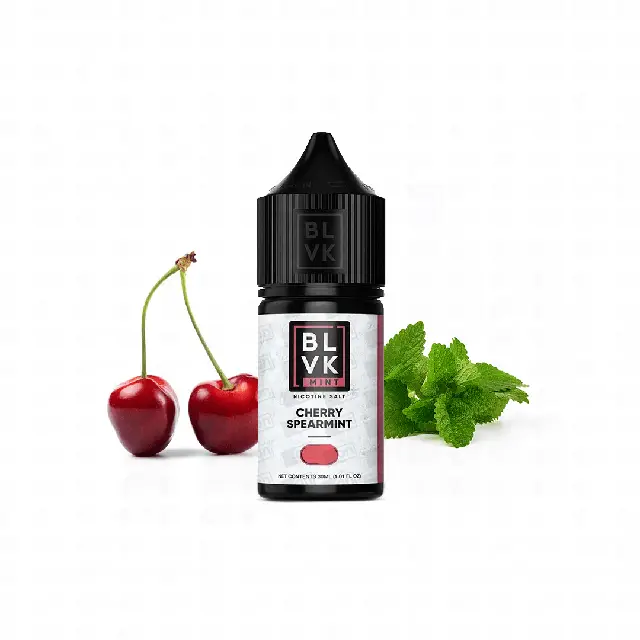 Líquido Blvk Mint NicSalt - Cherry Spearmint