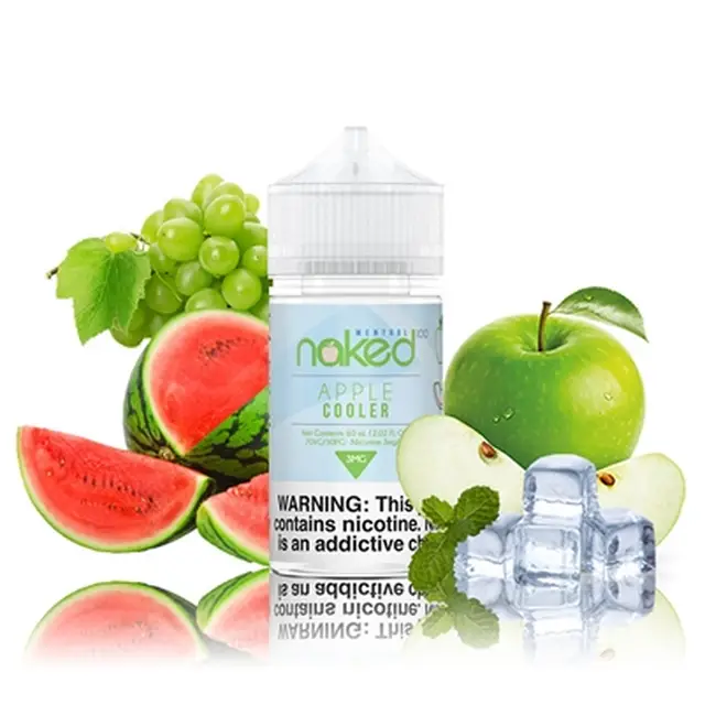 Líquido Naked 100 Freebase - Apple Cooler