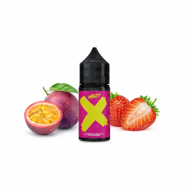 Líquido Nasty X NicSalt - Passion Fruit Strawberry
