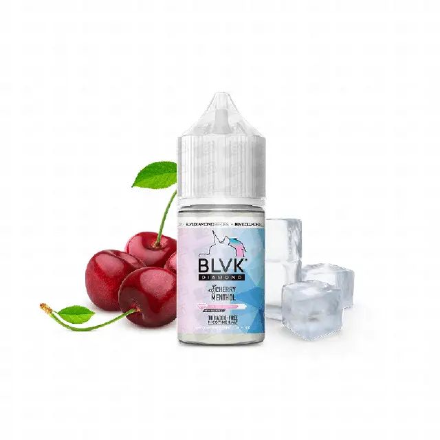 Líquido Blvk Diamond NicSalt - Cherry Menthol