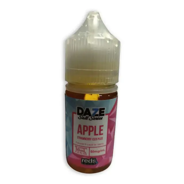 Líquido 7 Daze Reds Plus NicSalt - Apple Strawberry Iced