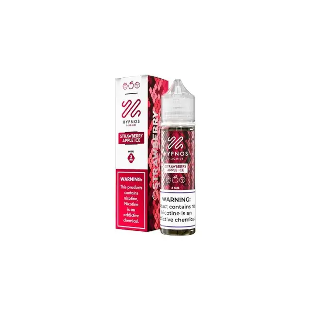 Líquido Hypnos Freebase - Strawberry Apple Ice