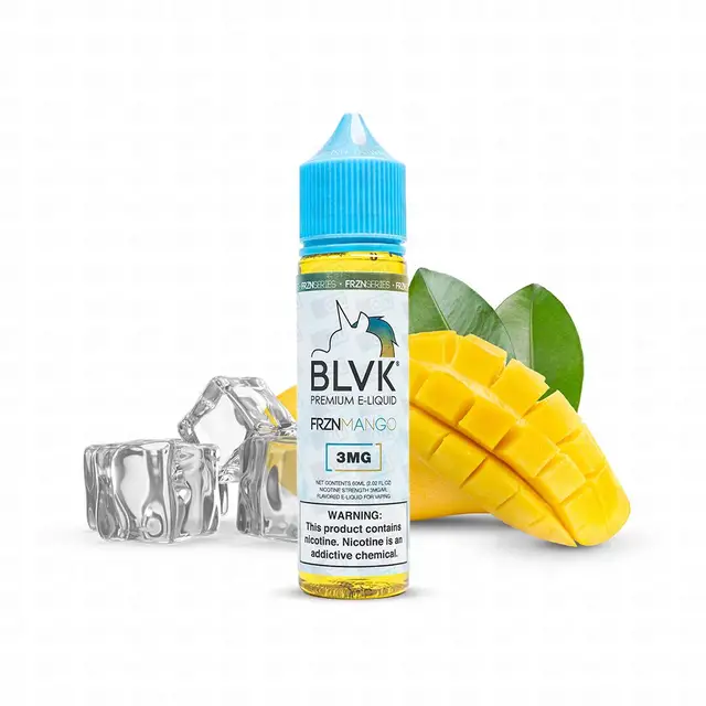 Líquido Blvk Original Freebase - Mango Menthol