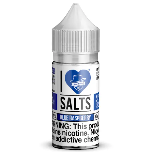 Líquido I Love Salt by Mads Hatter NicSalt - Blue Raspberry