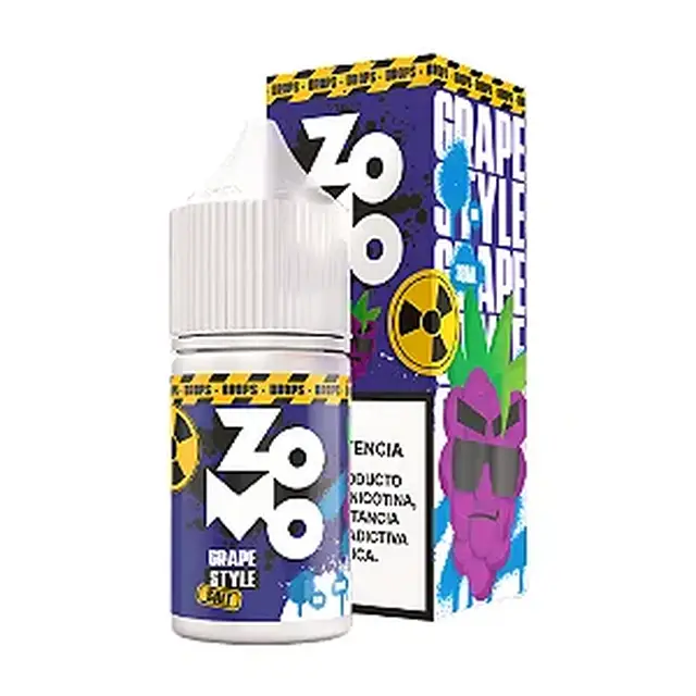 Líquido Zomo Drops Freebase - Grape Style