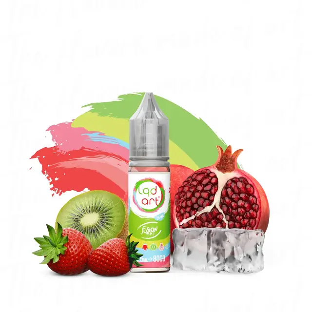 Líquido LQD Art NicSalt Fusion - Brain Freeze Ice