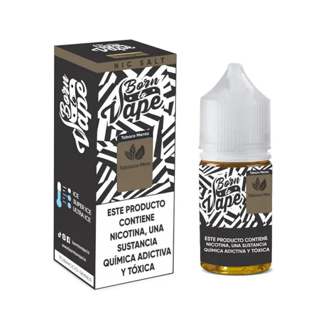 Líquido Born to Vape NicSalt - Tobacco Mint