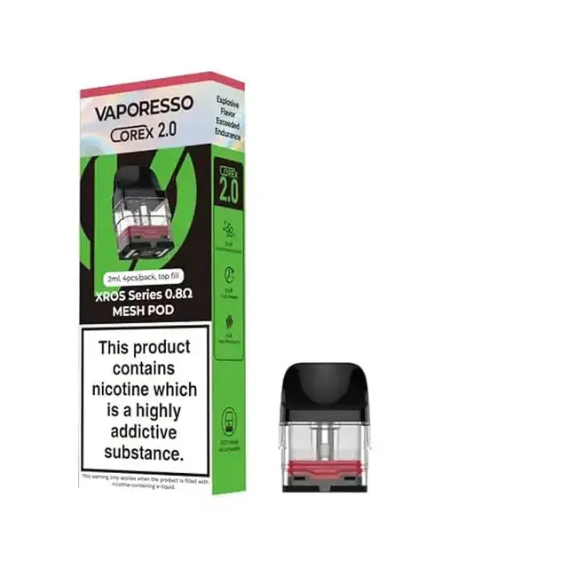 Coil Cartucho Vaporesso Xros Series Corex (Unidade) 2ml - 0.8