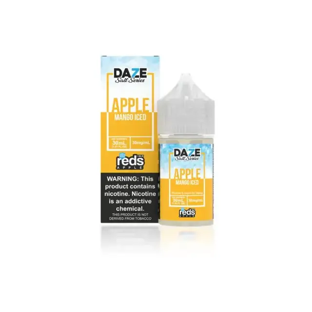 Líquido 7 Daze Reds NicSalt - Apple Mango Iced