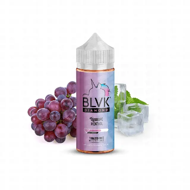 Líquido Blvk Diamond Freebase - Grape Menthol