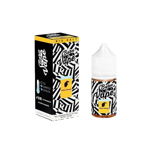 Líquido Born to Vape NicSalt - Yellow Mango