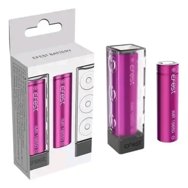 Bateria para Vape Cigarro Eletrônico - Efest (2 Unidades) - INR 18650 - 3500